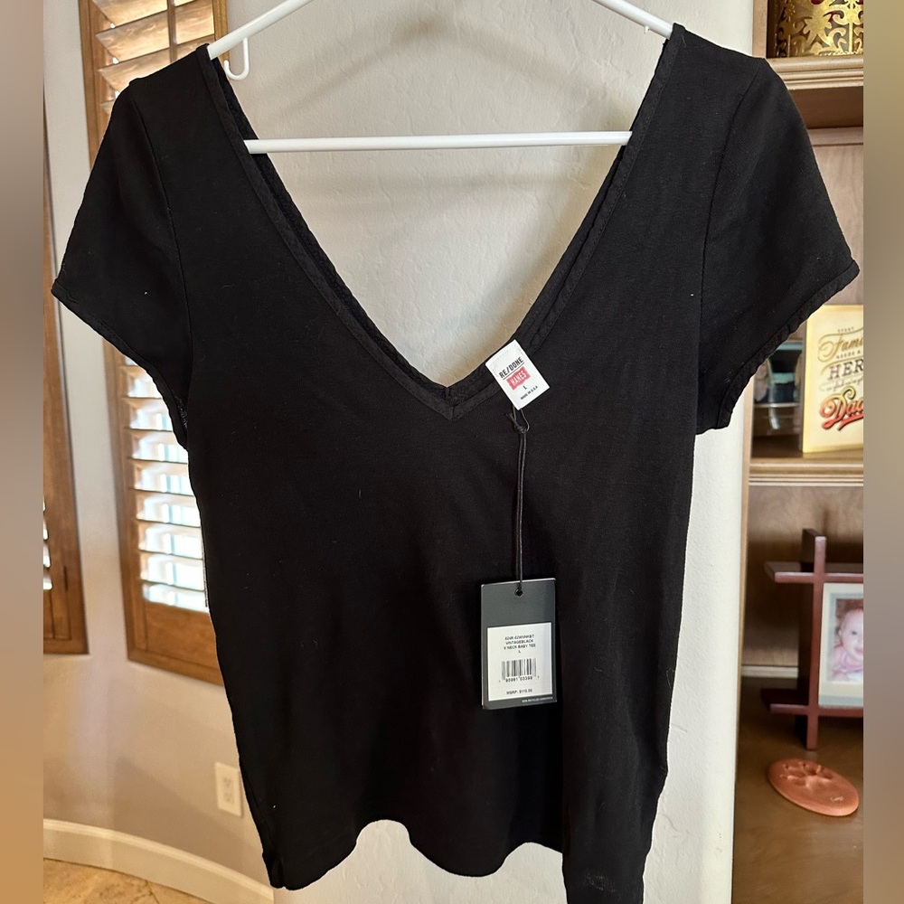 Re Done V-neck